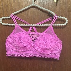 NWOT Aerie Wireless Lace Bra